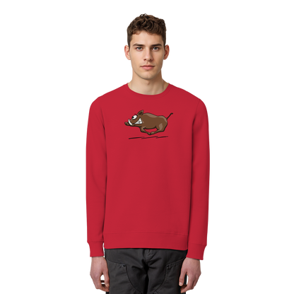 sauwildes Wildschwein | Wildsau  - Organic Basic Unisex Sweatshirt