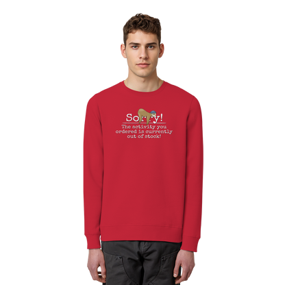 No-Activity Faultier - Organic Basic Unisex Sweatshirt