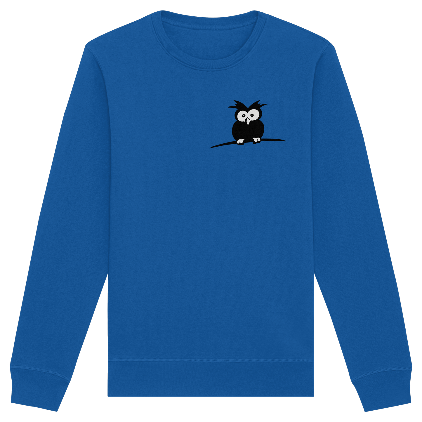 Kleine struppige Eule - Organic Basic Unisex Sweatshirt