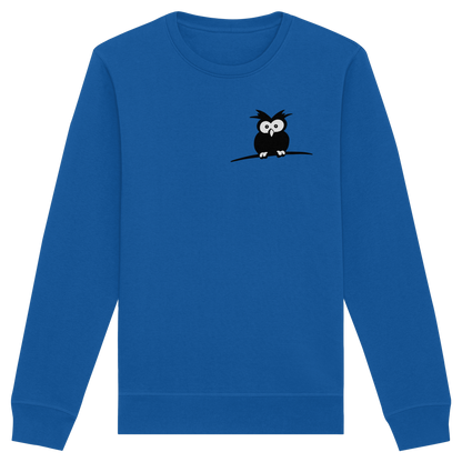 Kleine struppige Eule - Organic Basic Unisex Sweatshirt