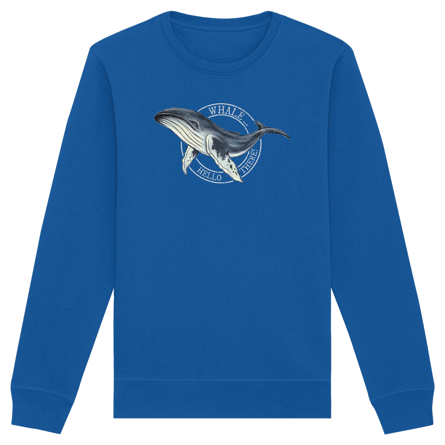 Whale, Hello There | Buckelwal - Organic Basic Unisex Sweatshirt