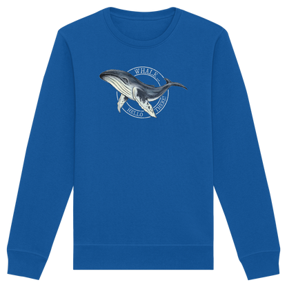 Whale, Hello There | Buckelwal - Organic Basic Unisex Sweatshirt