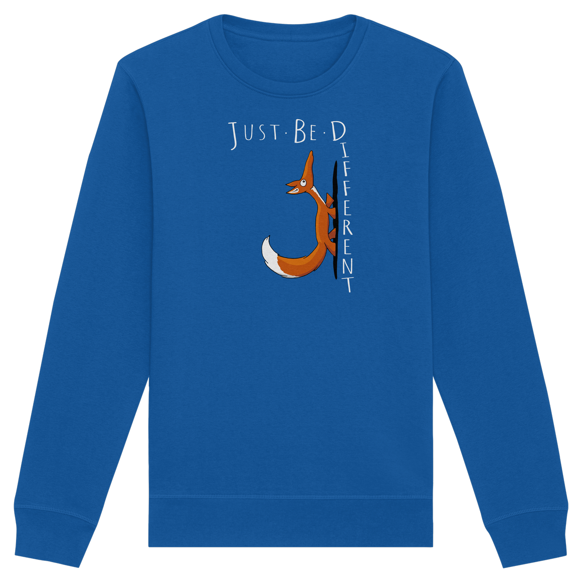 Just Be Different | Sei Anders, kleiner Fuchs - Organic Basic Unisex Sweatshirt