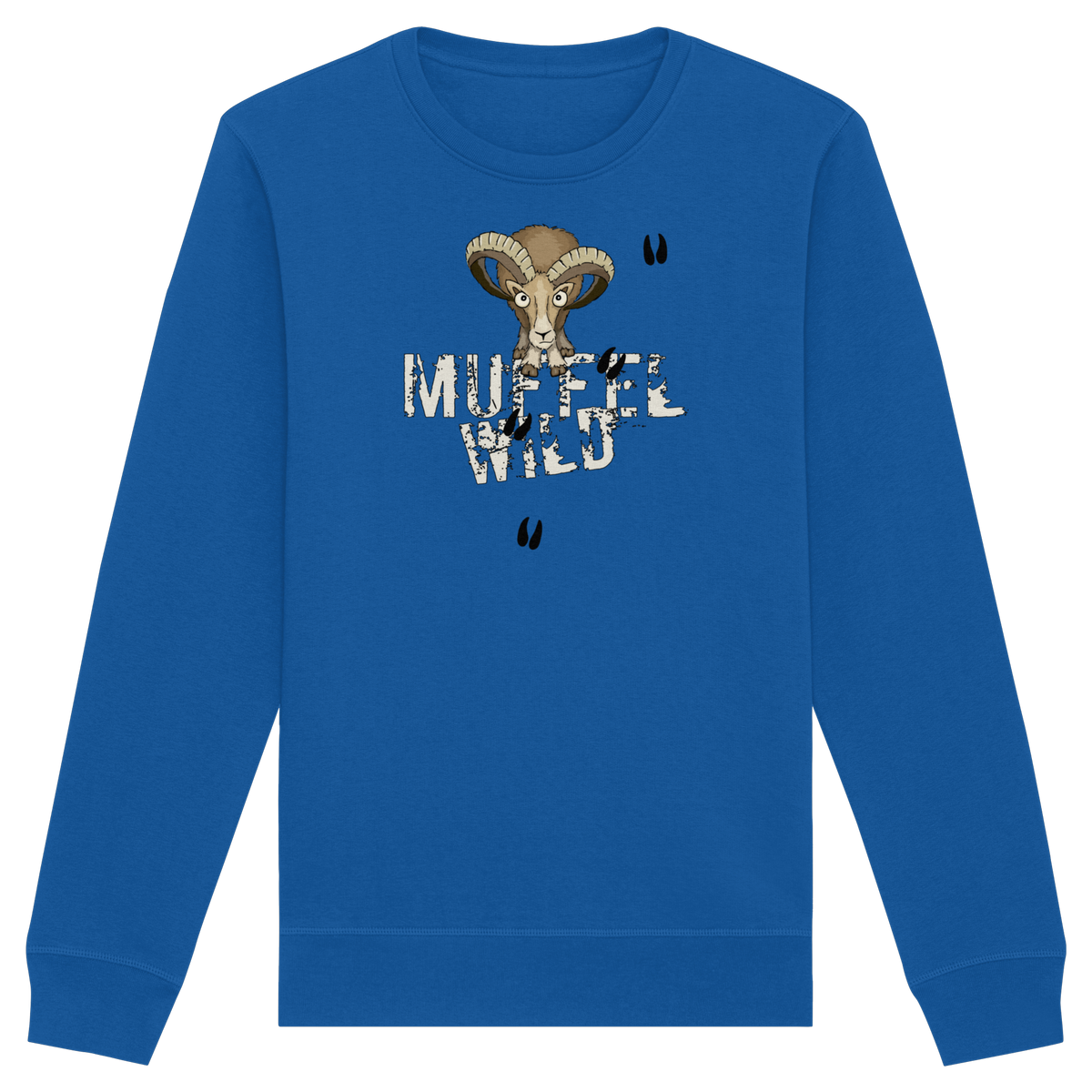 Muffel Wild Mufflon - Organic Basic Unisex Sweatshirt