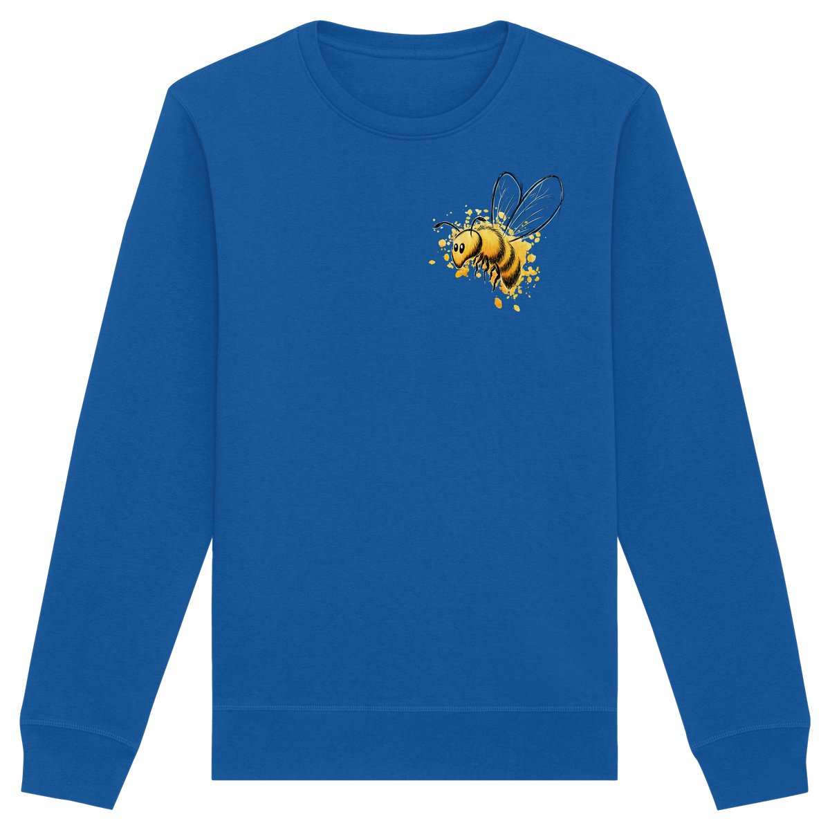 Lässige kleine Honig-Biene - Organic Basic Unisex Sweatshirt