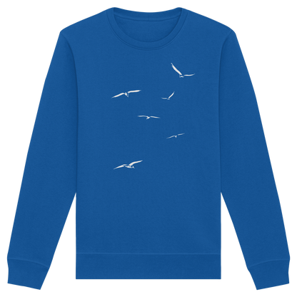 Vogelschwarm – Traum vom Fliegen - Organic Basic Unisex Sweatshirt