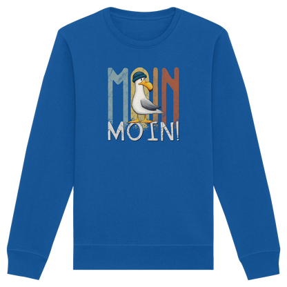 Moin Moin norddeutsche Möwe - Organic Basic Unisex Sweatshirt