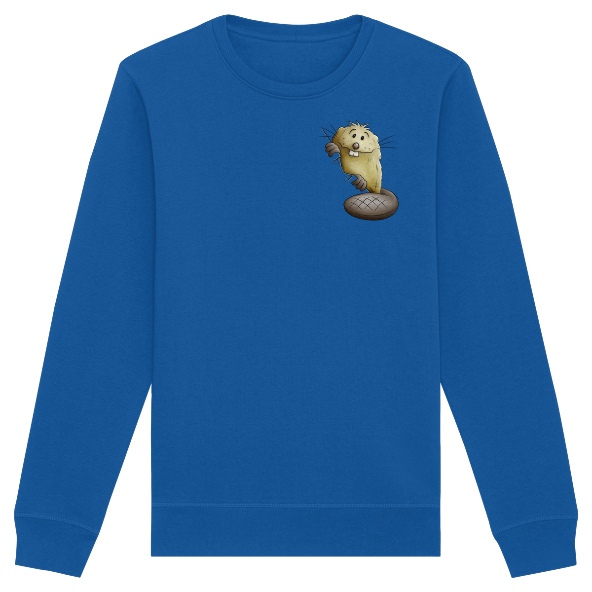 Lustiger frecher Biber - Organic Basic Unisex Sweatshirt