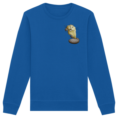 Lustiger frecher Biber - Organic Basic Unisex Sweatshirt