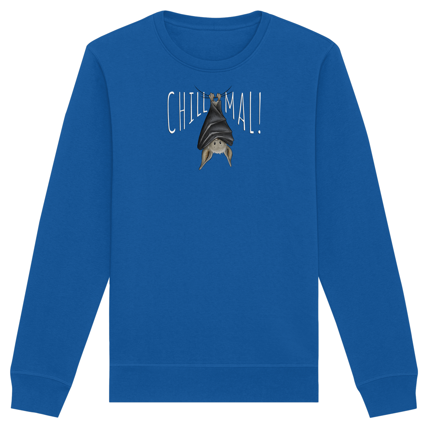 Chill Mal gemütliche Fledermaus - Organic Basic Unisex Sweatshirt