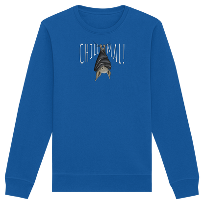 Chill Mal gemütliche Fledermaus - Organic Basic Unisex Sweatshirt