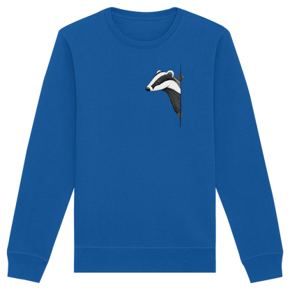 Lässiger Dachs Meister Grimbart - Organic Basic Unisex Sweatshirt