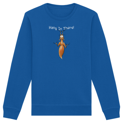 Hang In There | Lässiges Eichhörnchen - Organic Basic Unisex Sweatshirt