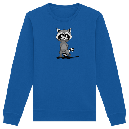 Frecher kleiner Waschbär - Organic Basic Unisex Sweatshirt