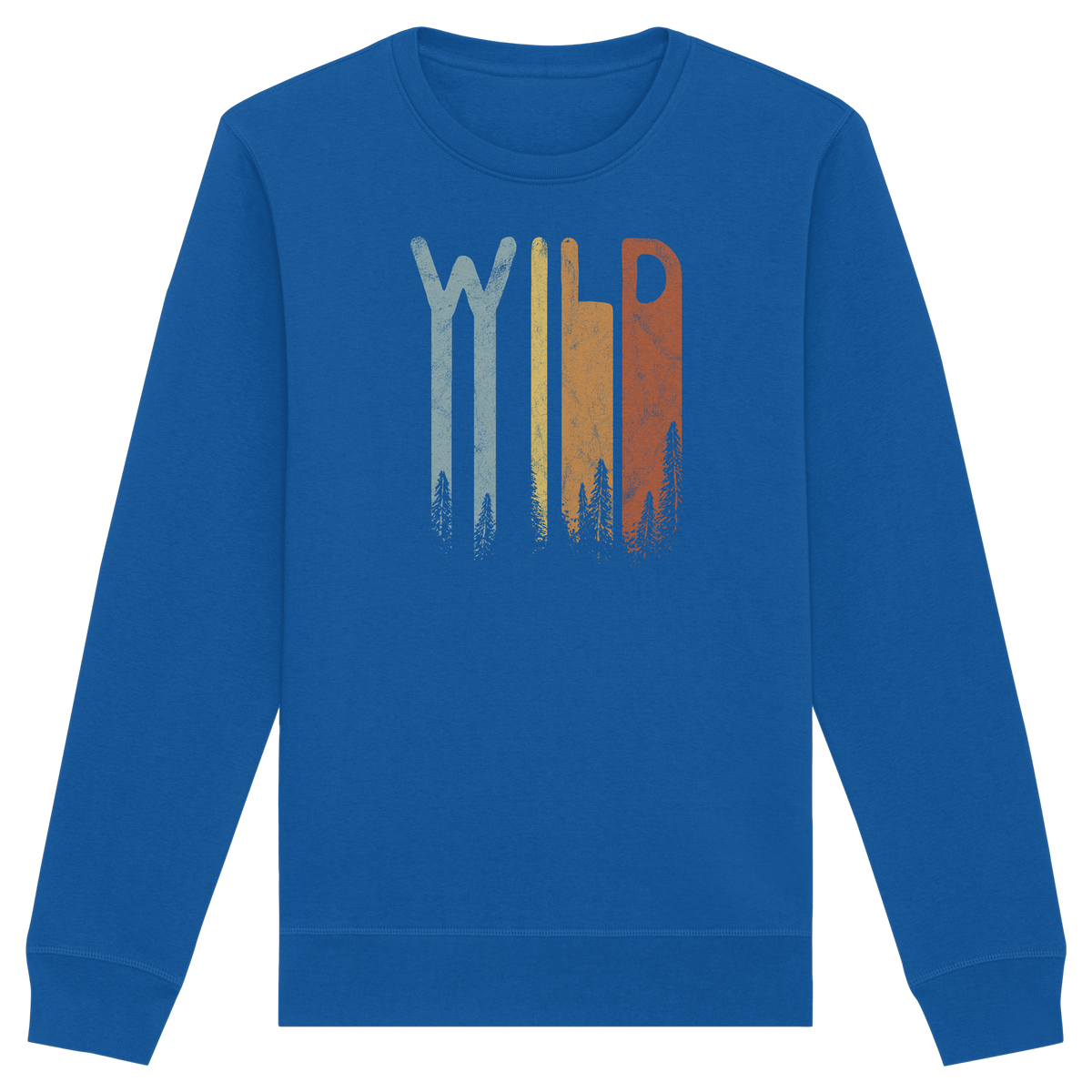 Wild Retro Schriftzug - Organic Basic Unisex Sweatshirt