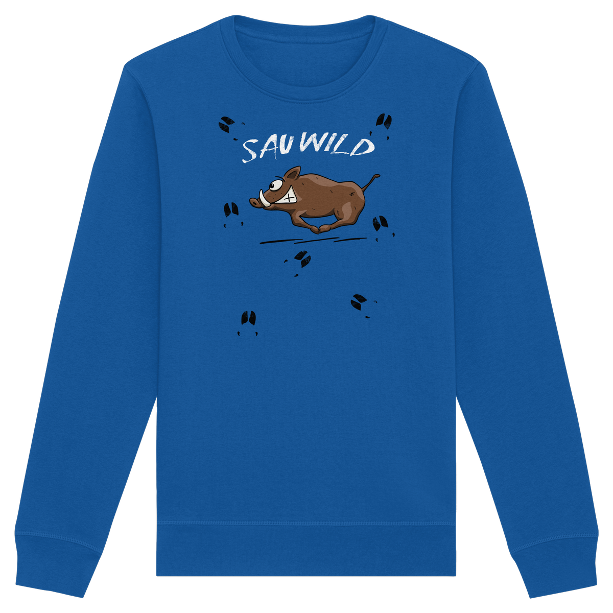Sauwild wilde Sau | Wildschwein Keiler - Organic Basic Unisex Sweatshirt