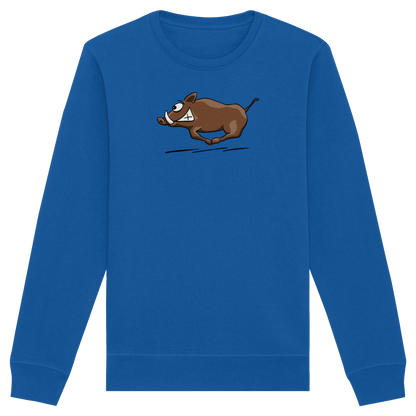 sauwildes Wildschwein | Wildsau  - Organic Basic Unisex Sweatshirt