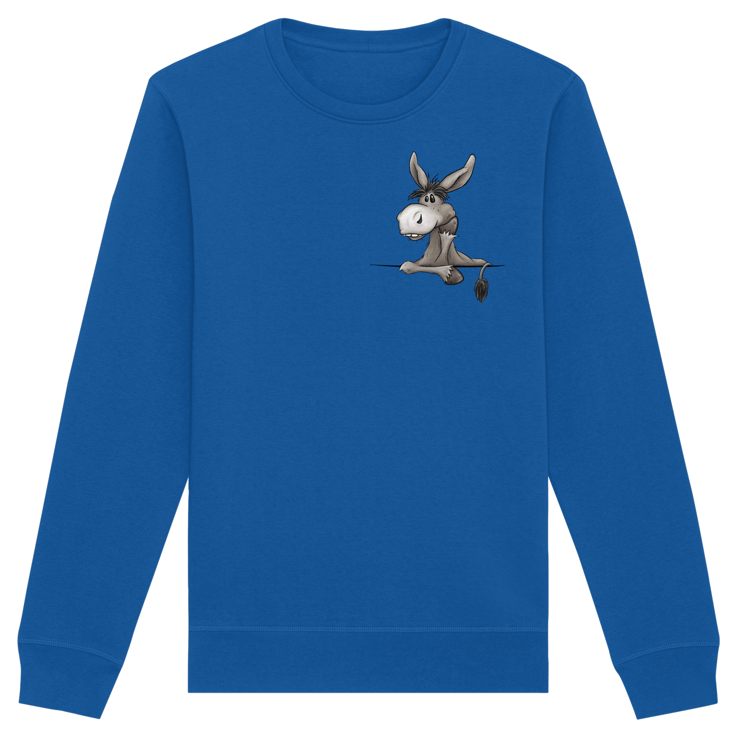Lustiger lässiger Esel - Organic Basic Unisex Sweatshirt