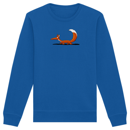 Lässiger cooler Fuchs | Mr. Fox, der Schleicher - Organic Basic Unisex Sweatshirt