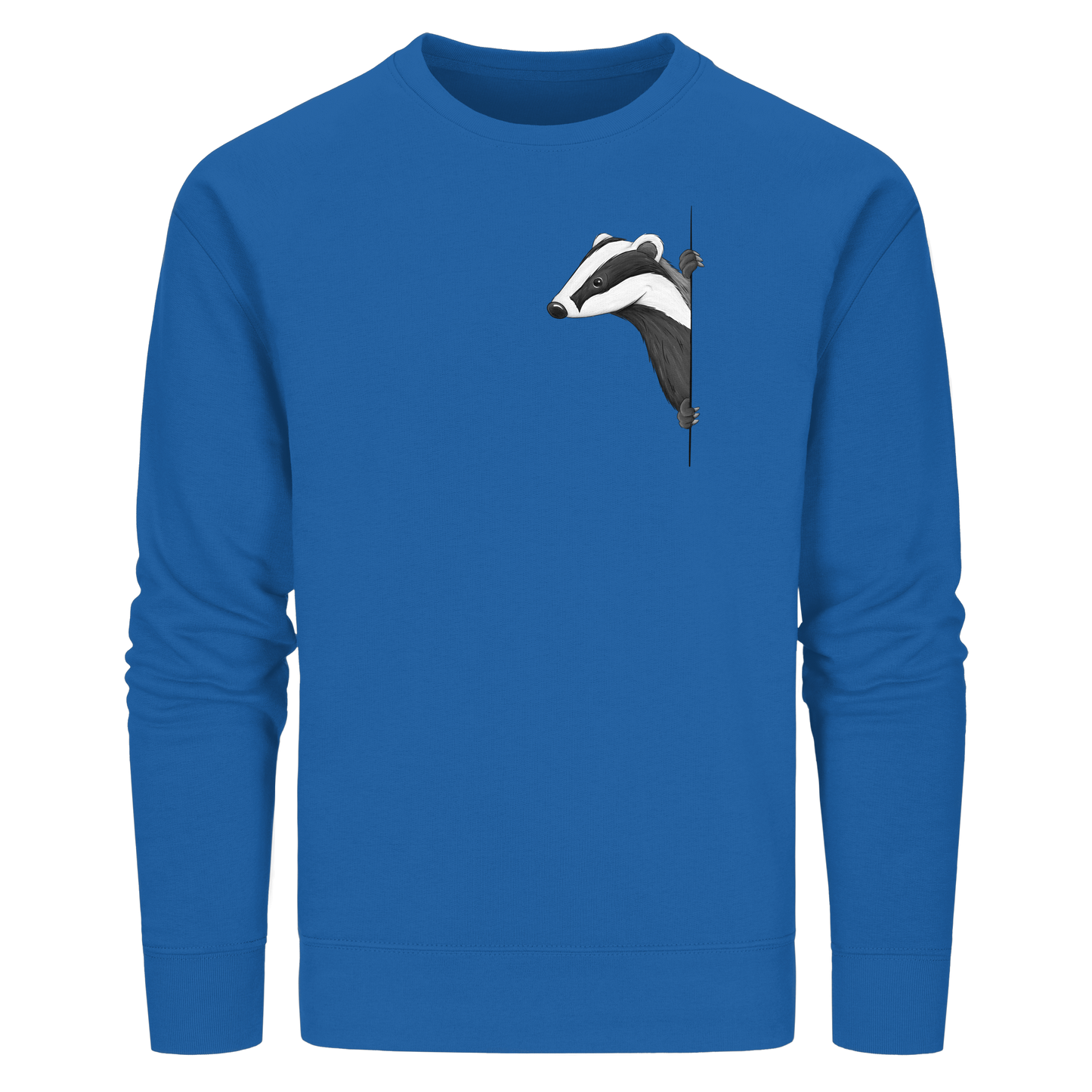 Lässiger Dachs Meister Grimbart - Organic Basic Unisex Sweatshirt