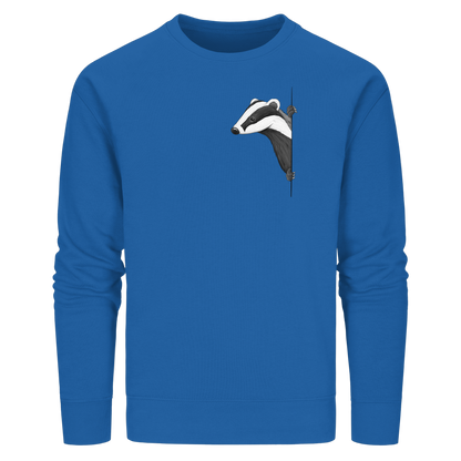 Lässiger Dachs Meister Grimbart - Organic Basic Unisex Sweatshirt