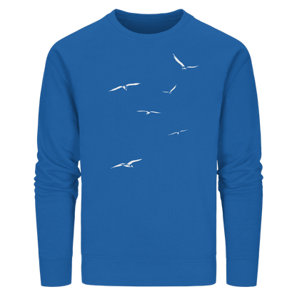 Vogelschwarm – Traum vom Fliegen - Organic Basic Unisex Sweatshirt