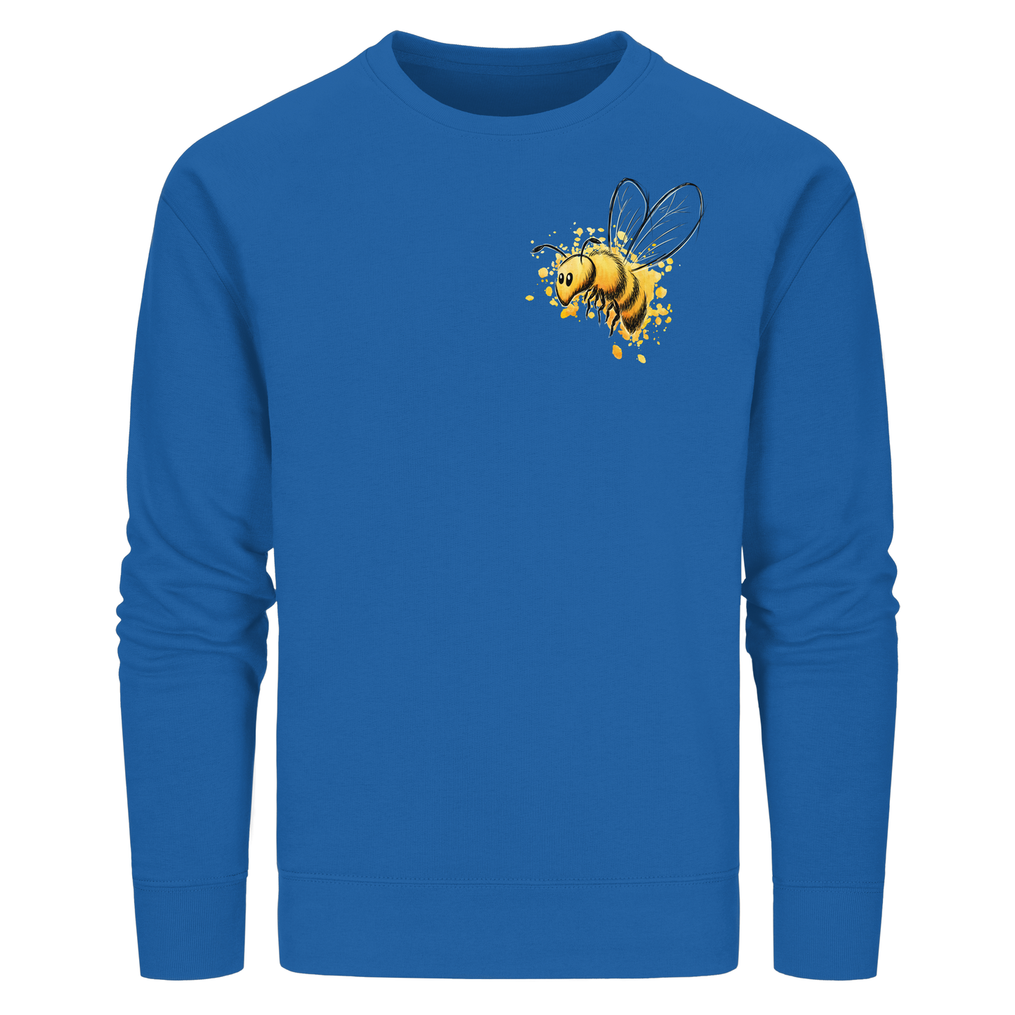 Lässige kleine Honig-Biene - Organic Basic Unisex Sweatshirt