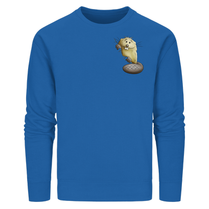 Lustiger frecher Biber - Organic Basic Unisex Sweatshirt