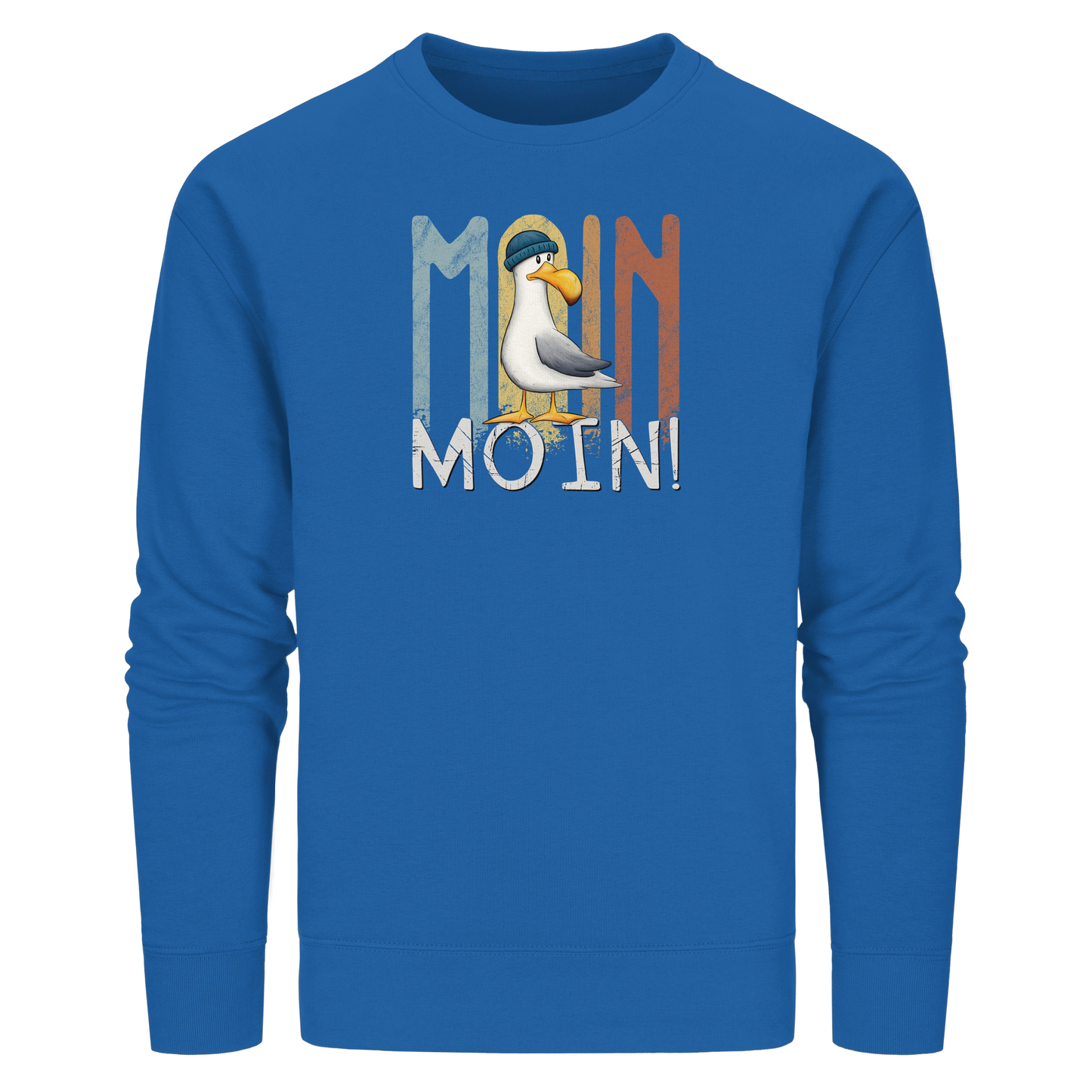 Moin Moin norddeutsche Möwe - Organic Basic Unisex Sweatshirt