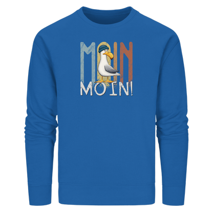 Moin Moin norddeutsche Möwe - Organic Basic Unisex Sweatshirt