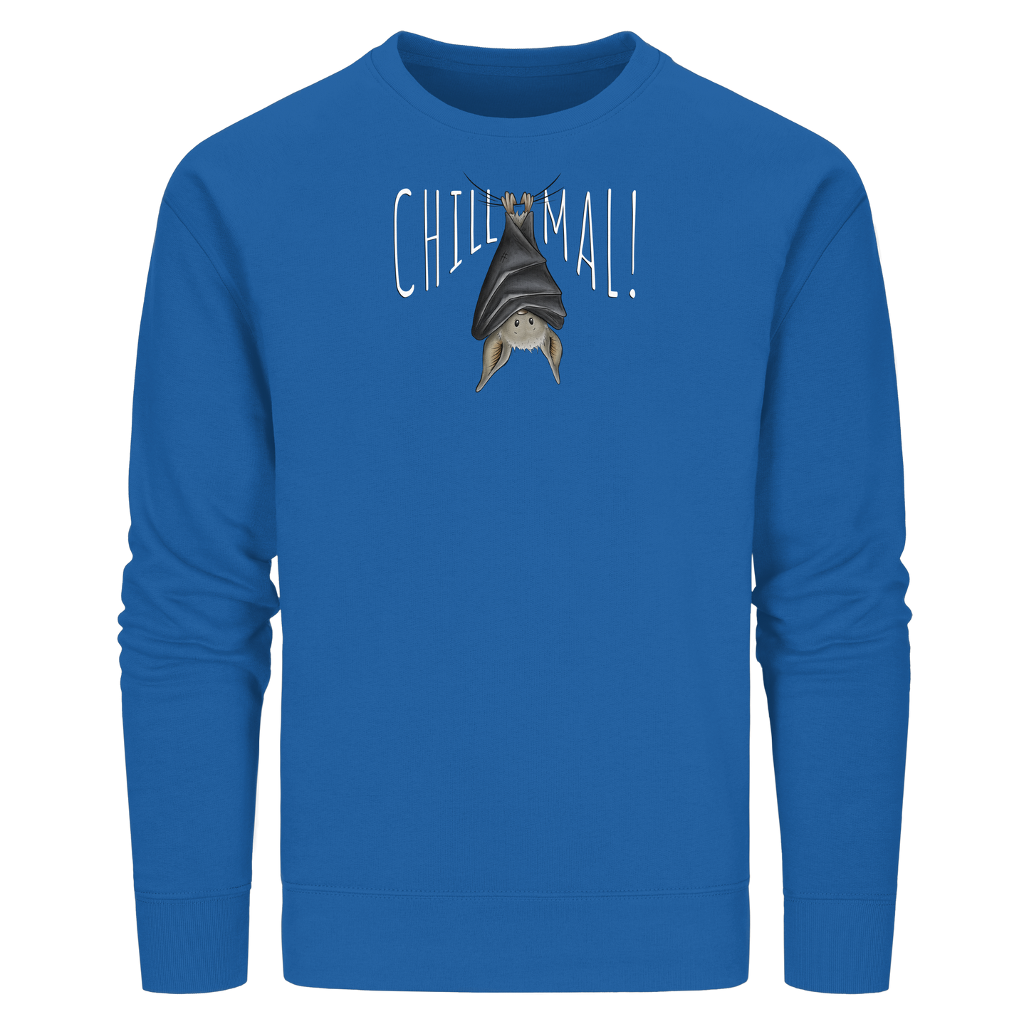 Chill Mal gemütliche Fledermaus - Organic Basic Unisex Sweatshirt