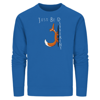 Just Be Different | Sei Anders, kleiner Fuchs - Organic Basic Unisex Sweatshirt