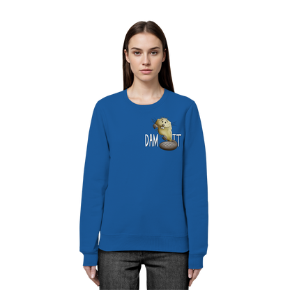 Dam It Verdammt Lustiger Biber - Organic Basic Unisex Sweatshirt