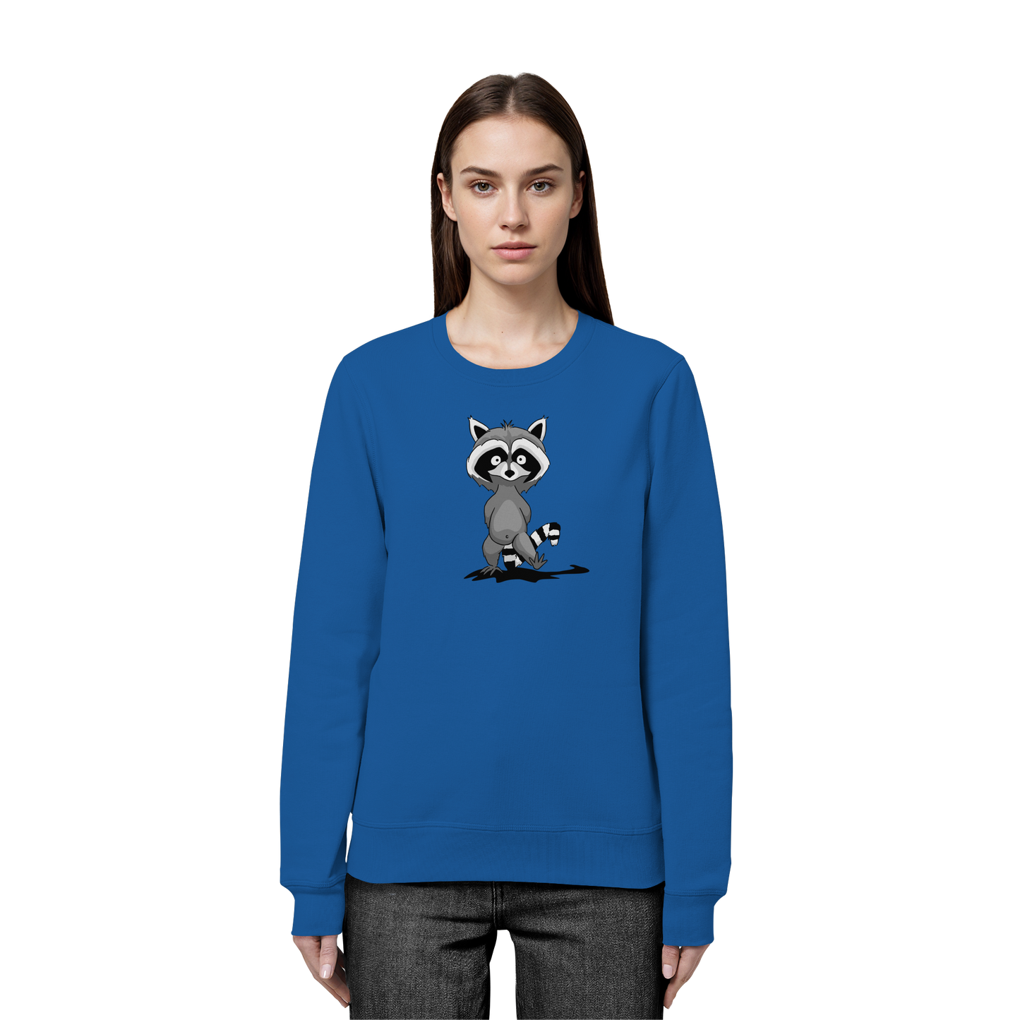Frecher kleiner Waschbär - Organic Basic Unisex Sweatshirt