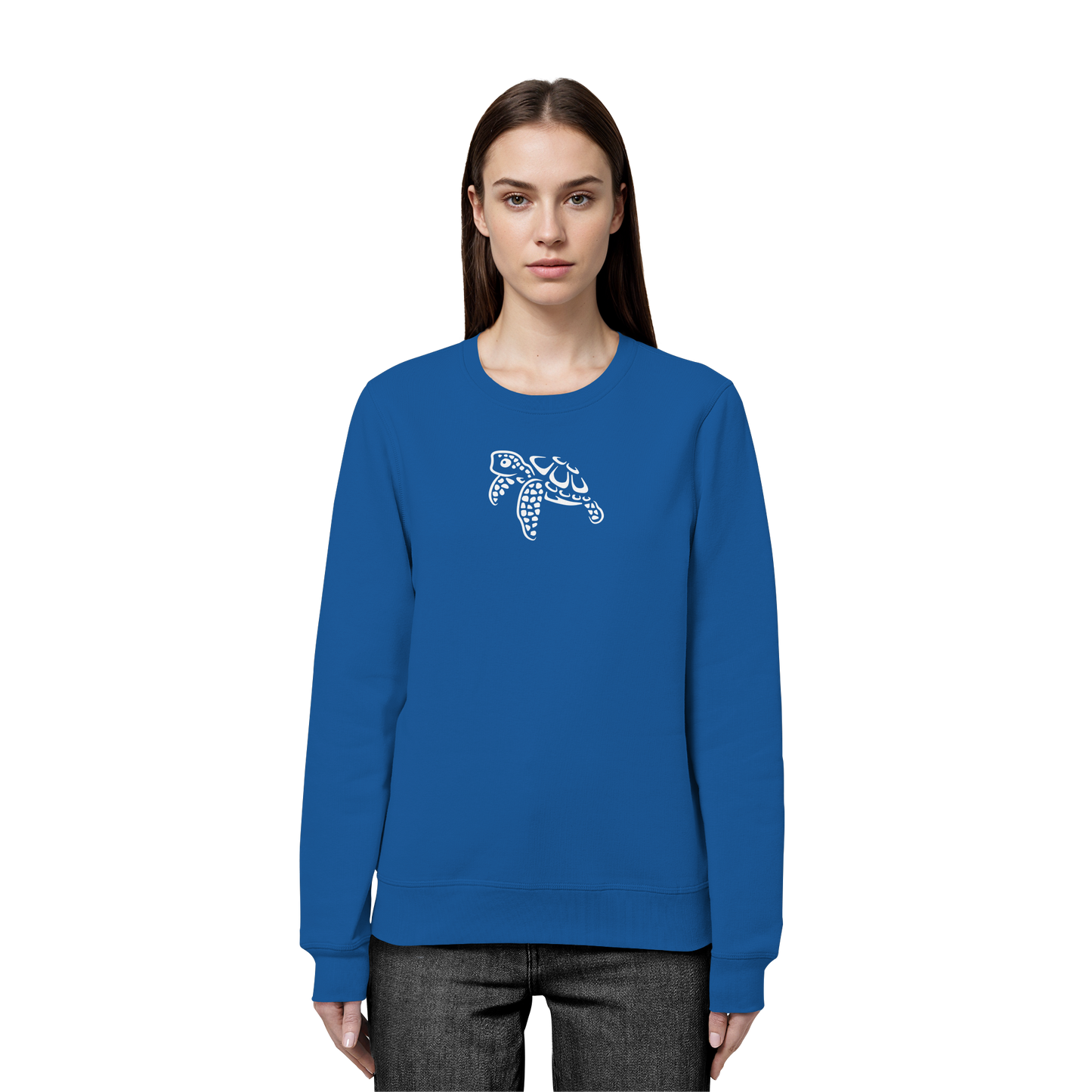 schwimmende Meeres-Schildkröte - Organic Basic Unisex Sweatshirt