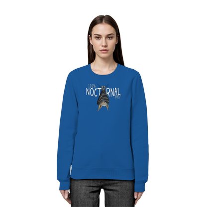 100% nachtaktive Fledermaus - Organic Basic Unisex Sweatshirt
