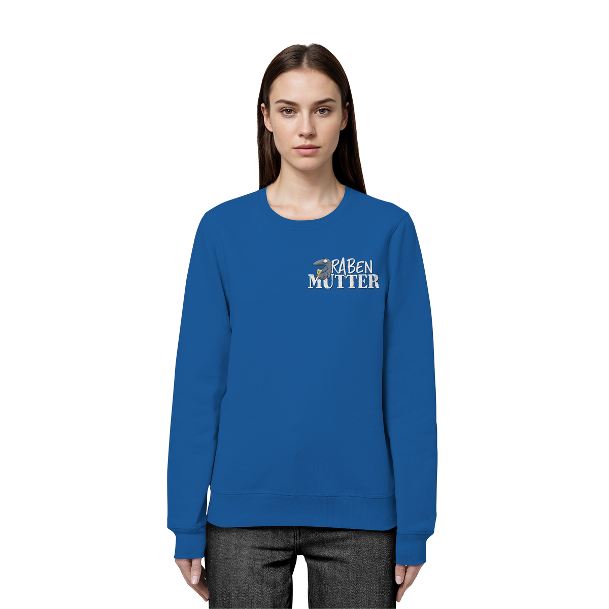 Rabenmutter Krähenmama - Organic Basic Unisex Sweatshirt