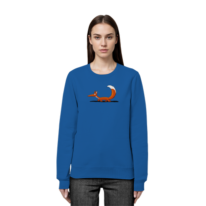 Lässiger cooler Fuchs | Mr. Fox, der Schleicher - Organic Basic Unisex Sweatshirt