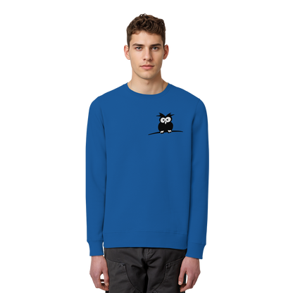 Kleine struppige Eule - Organic Basic Unisex Sweatshirt