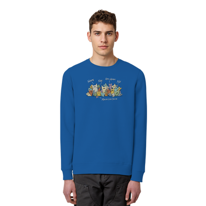 Nope, Nee, Nö Katzen - Organic Basic Unisex Sweatshirt