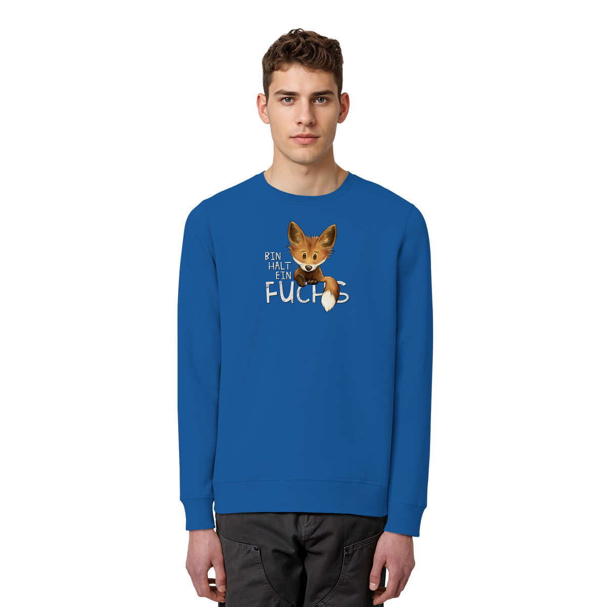 Bin halt ein Fuchs - Organic Basic Unisex Sweatshirt