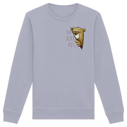 Unbearable – Unerträglich Bär - Organic Basic Unisex Sweatshirt