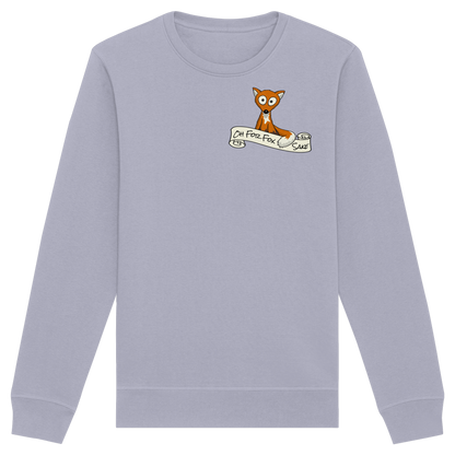 Oh For Fox Sake – Um Fuchses Willen - Organic Basic Unisex Sweatshirt