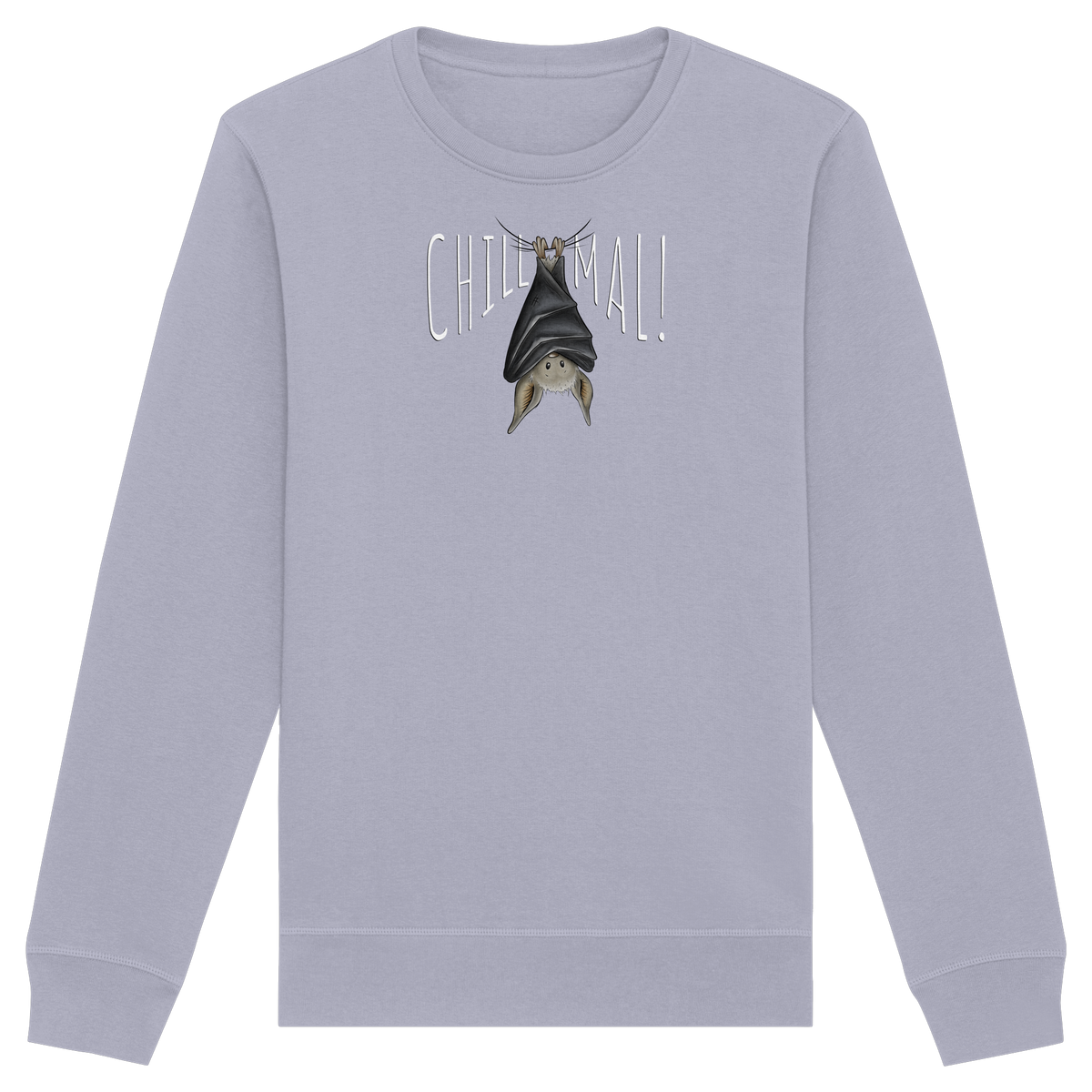 Chill Mal gemütliche Fledermaus - Organic Basic Unisex Sweatshirt
