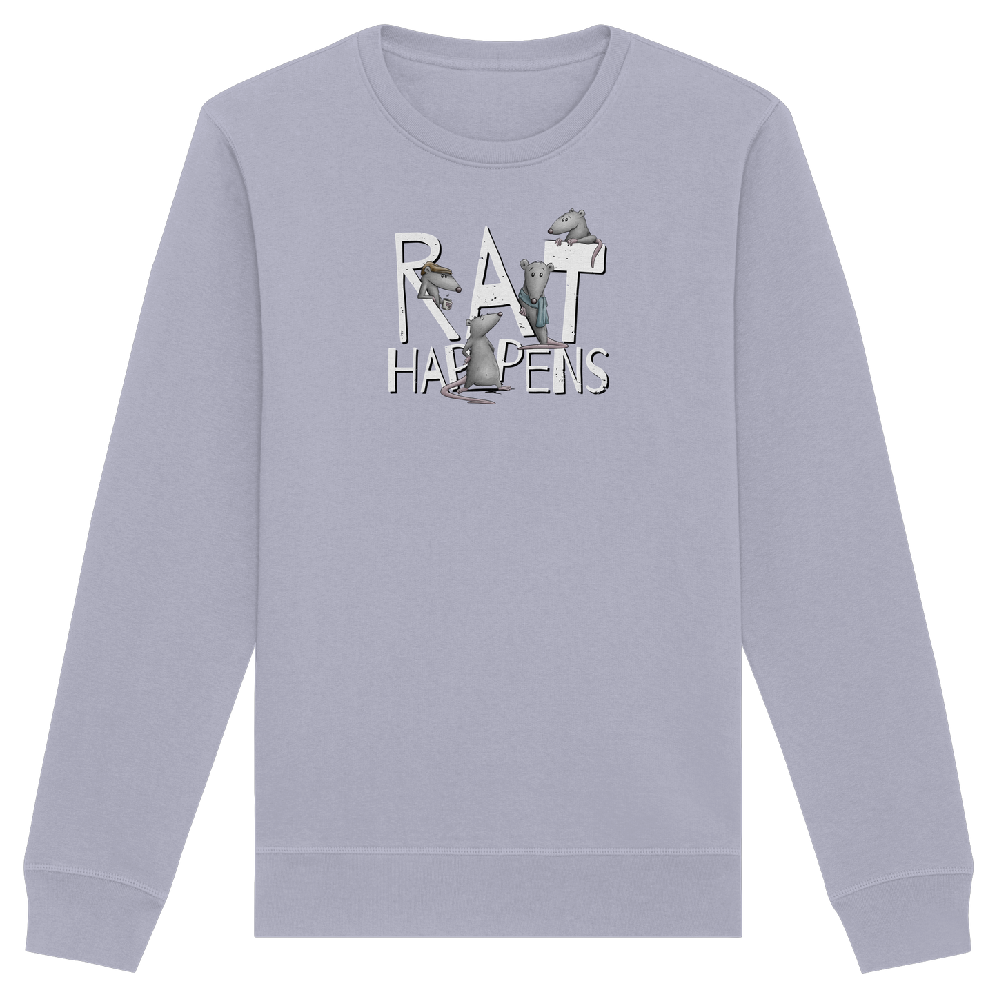 Rat Happens Ratten - Organic Basic Unisex Sweatshirt