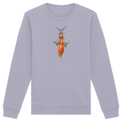 Rotes Eichhörnchen hängt ab - Organic Basic Unisex Sweatshirt