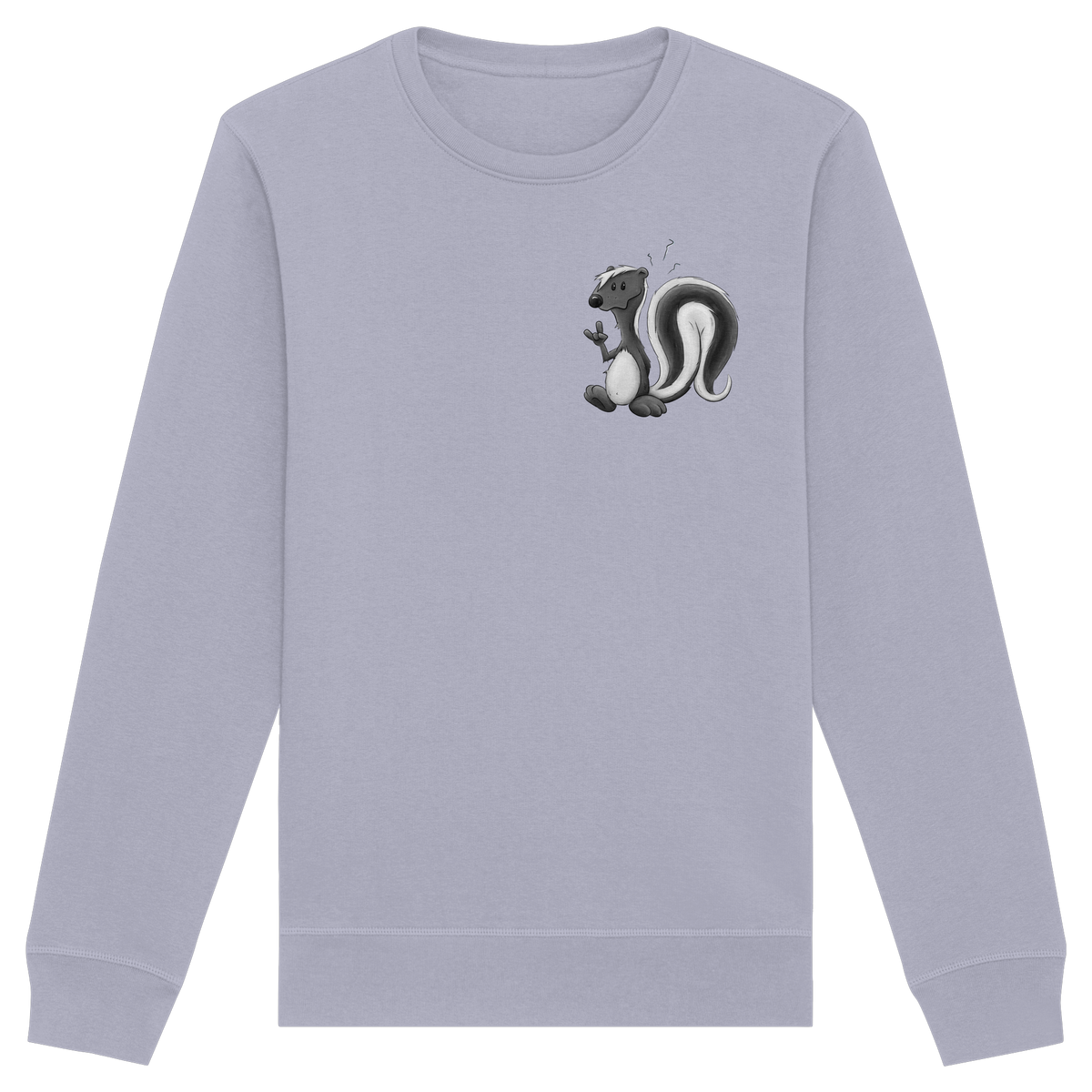 Lustig stinkiges Stinktier - Organic Basic Unisex Sweatshirt