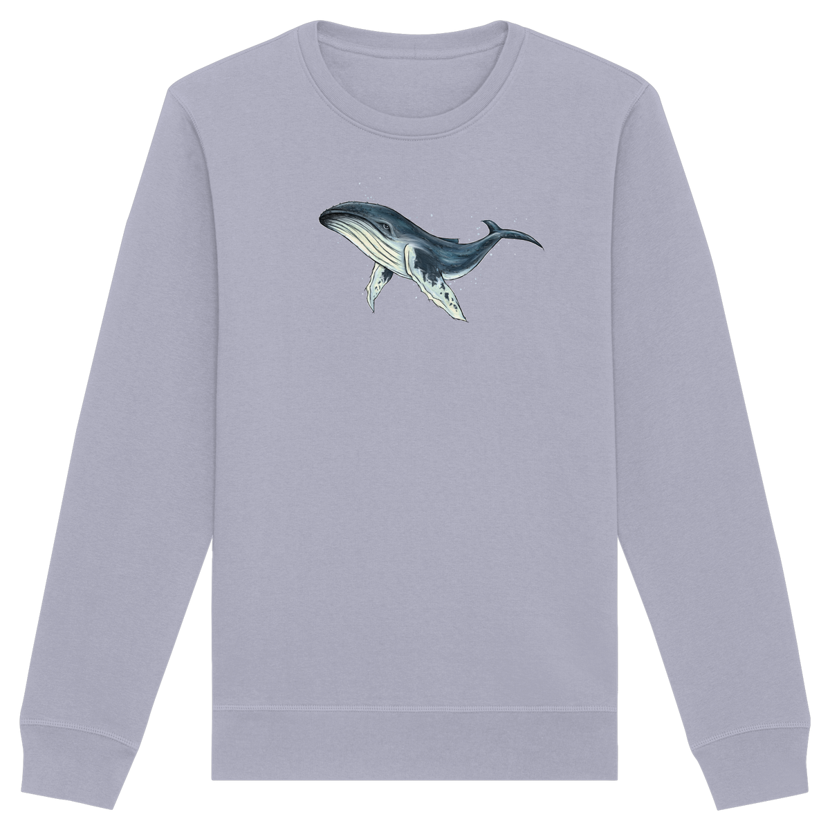 Tiefsee Ozean-Riese Buckelwal - Organic Basic Unisex Sweatshirt