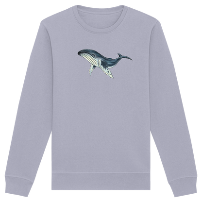 Tiefsee Ozean-Riese Buckelwal - Organic Basic Unisex Sweatshirt