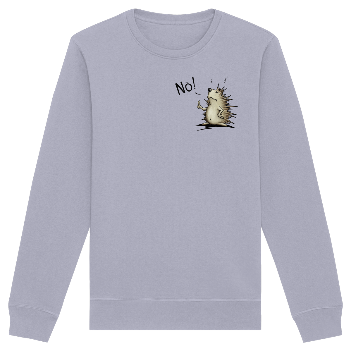 Nö! Grummeliger Igel - Organic Basic Unisex Sweatshirt